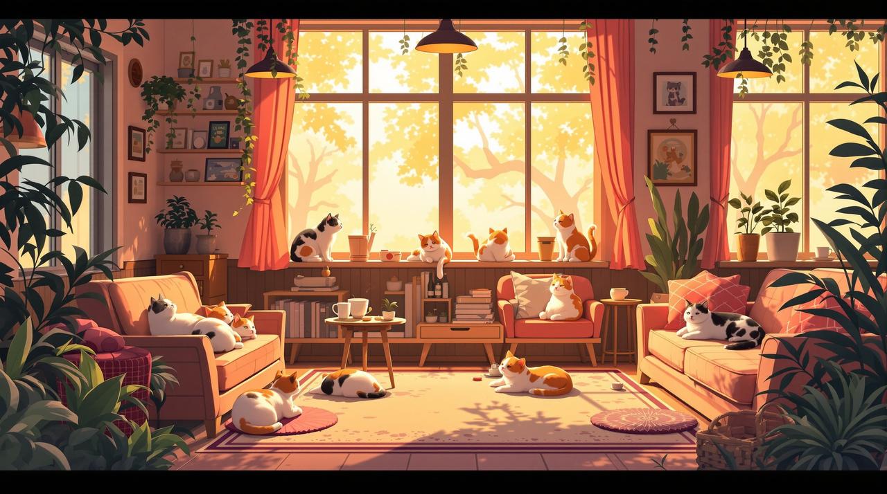 韩国短剧作品 - 《咖啡店的猫》